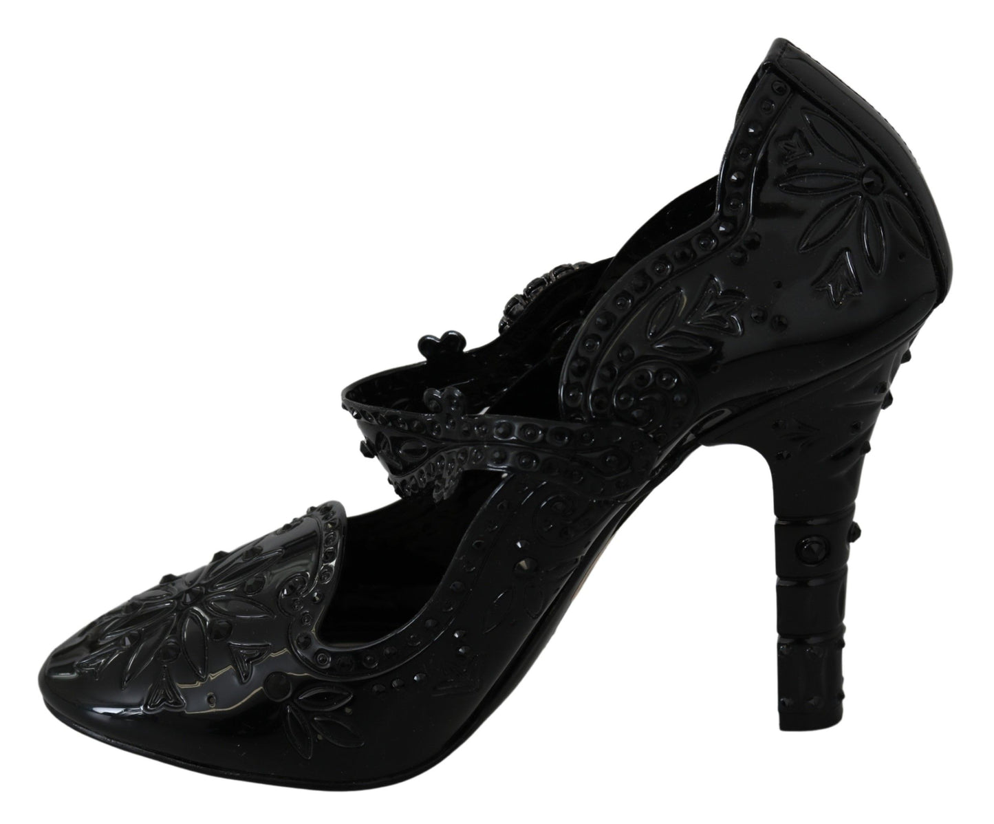 Dolce & Gabbana Elegant crystal-embellished Cinderella pumps