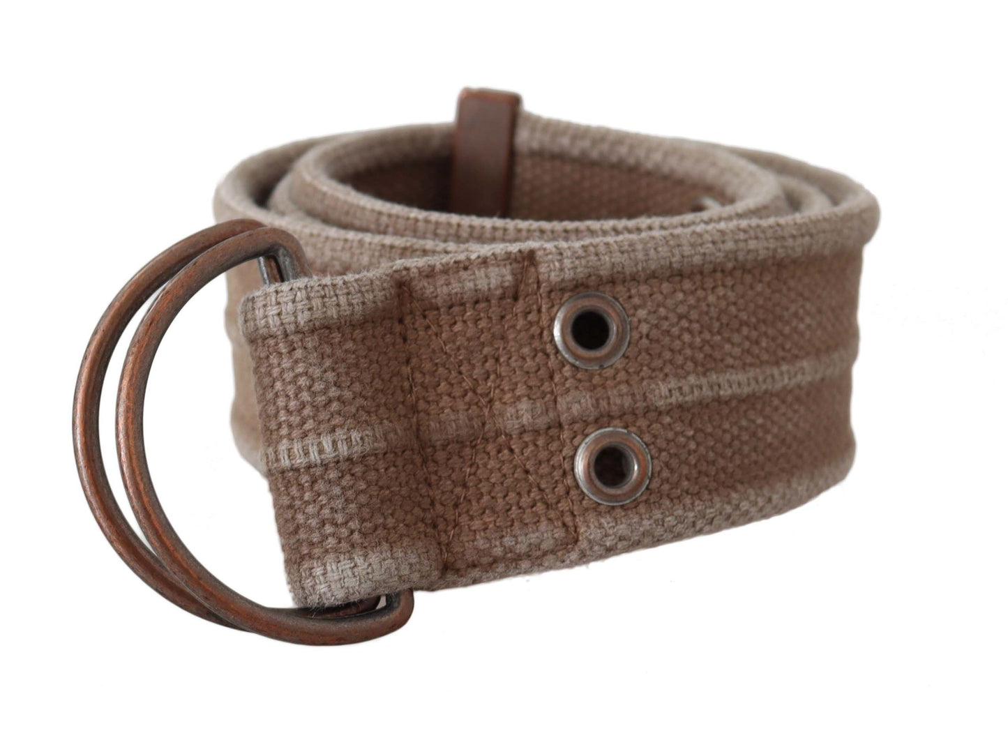 Dolce & Gabbana Chic beige adjustable leather belt