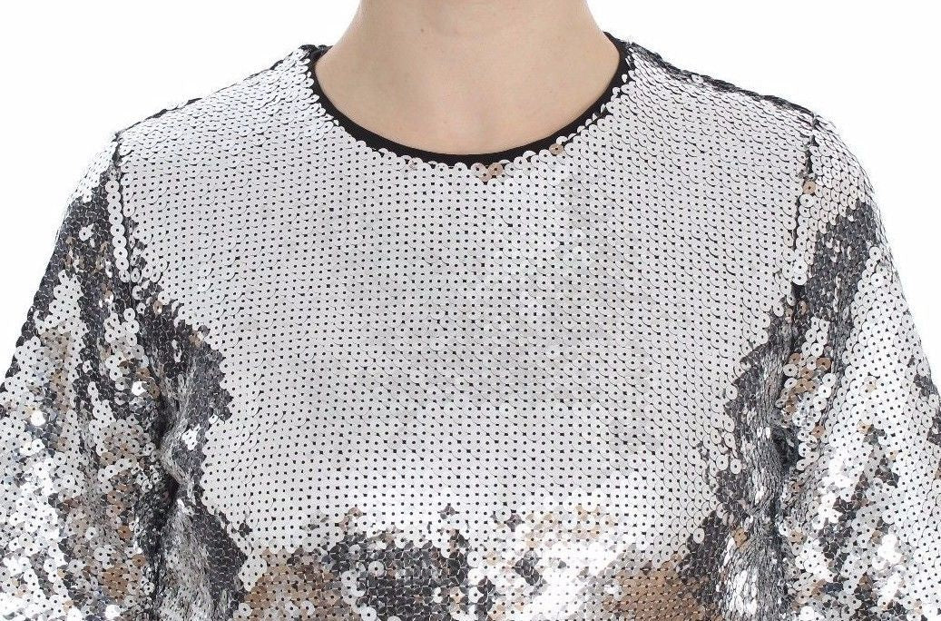 Dolce & Gabbana Paillettenbluse Eleganz