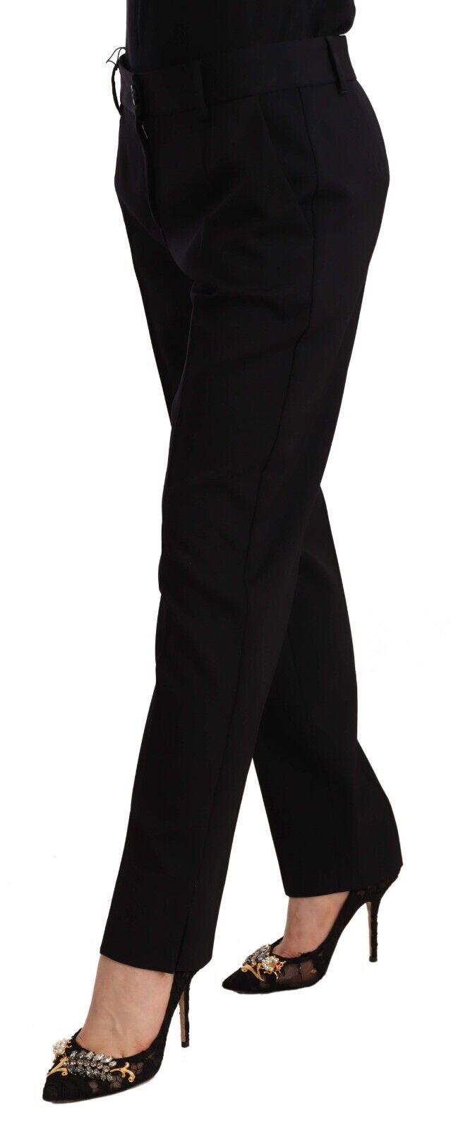 Dolce & Gabbana Elegant tailored trousers in a wool blend