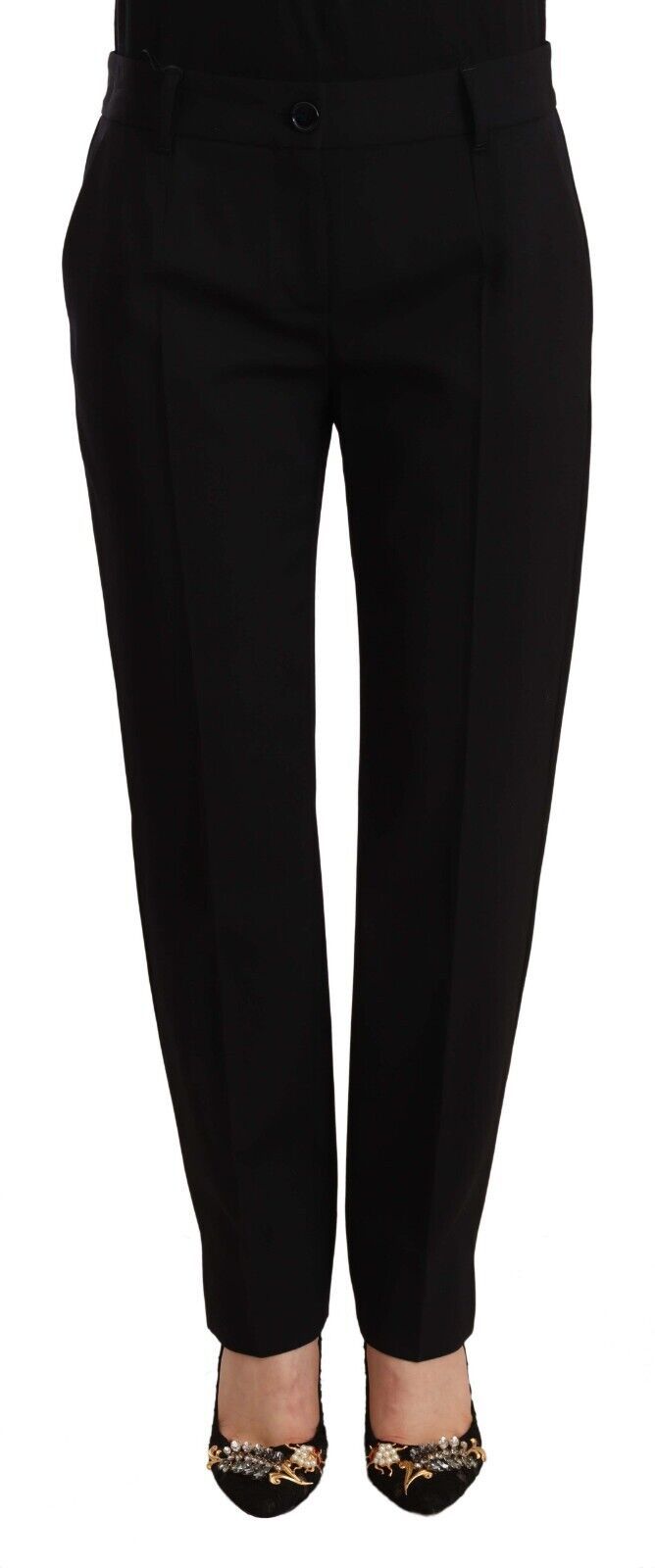 Dolce & Gabbana Elegant tailored trousers in a wool blend