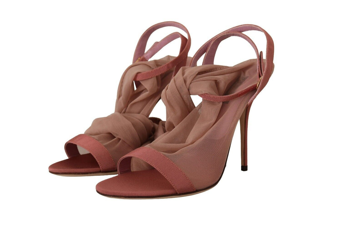 Dolce & Gabbana Elegant pink strappy sandals