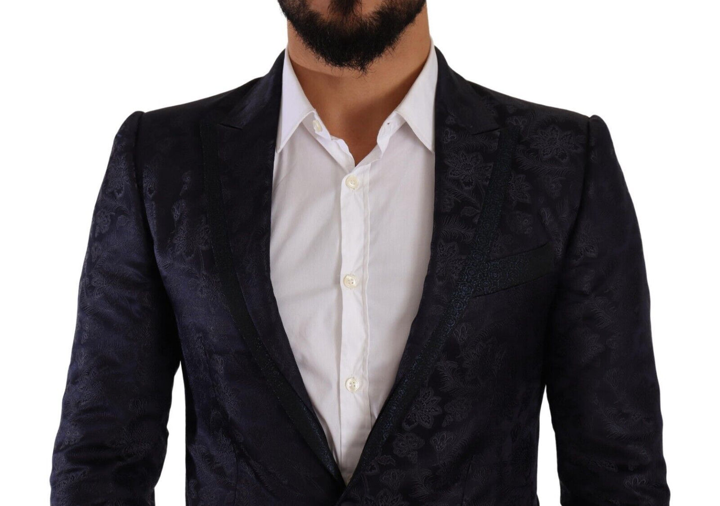 Dolce & Gabbana Elegant dark blue MARTINI blazer for the official occasion