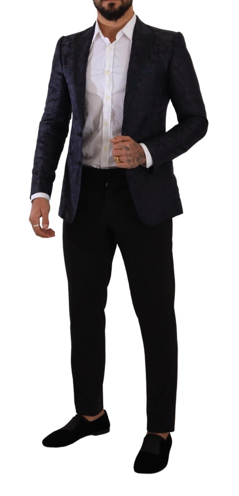 Dolce & Gabbana Elegant dark blue MARTINI blazer for the official occasion