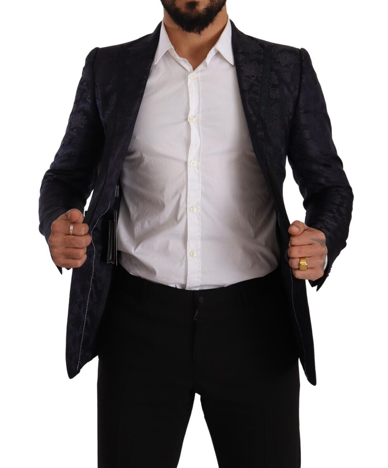 Dolce & Gabbana Elegant dark blue MARTINI blazer for the official occasion