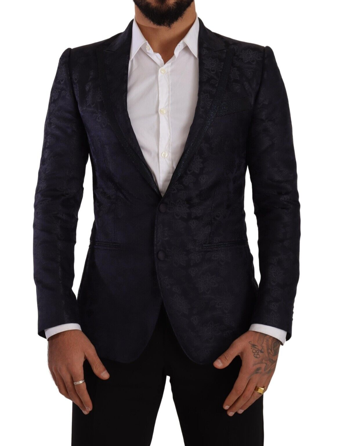 Dolce & Gabbana Elegant dark blue MARTINI blazer for the official occasion