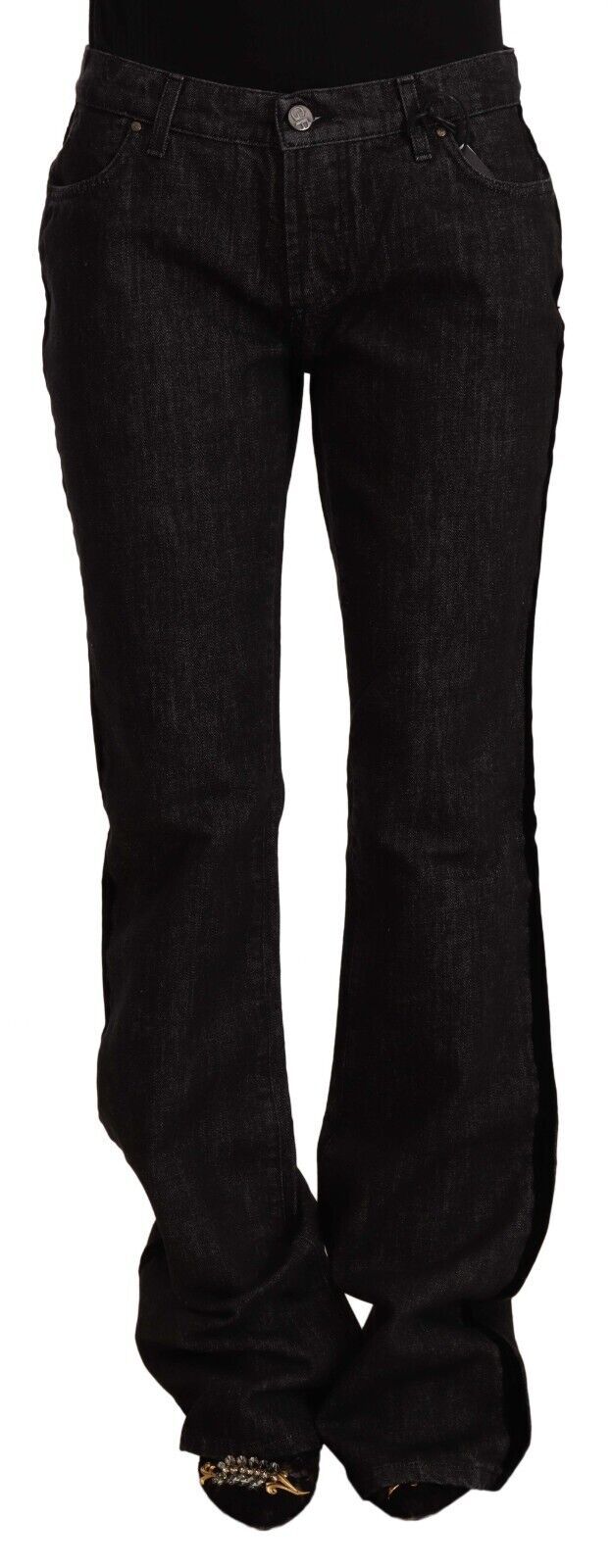 GF Ferre Slim Mid Waist Bootcut Designer Jeans