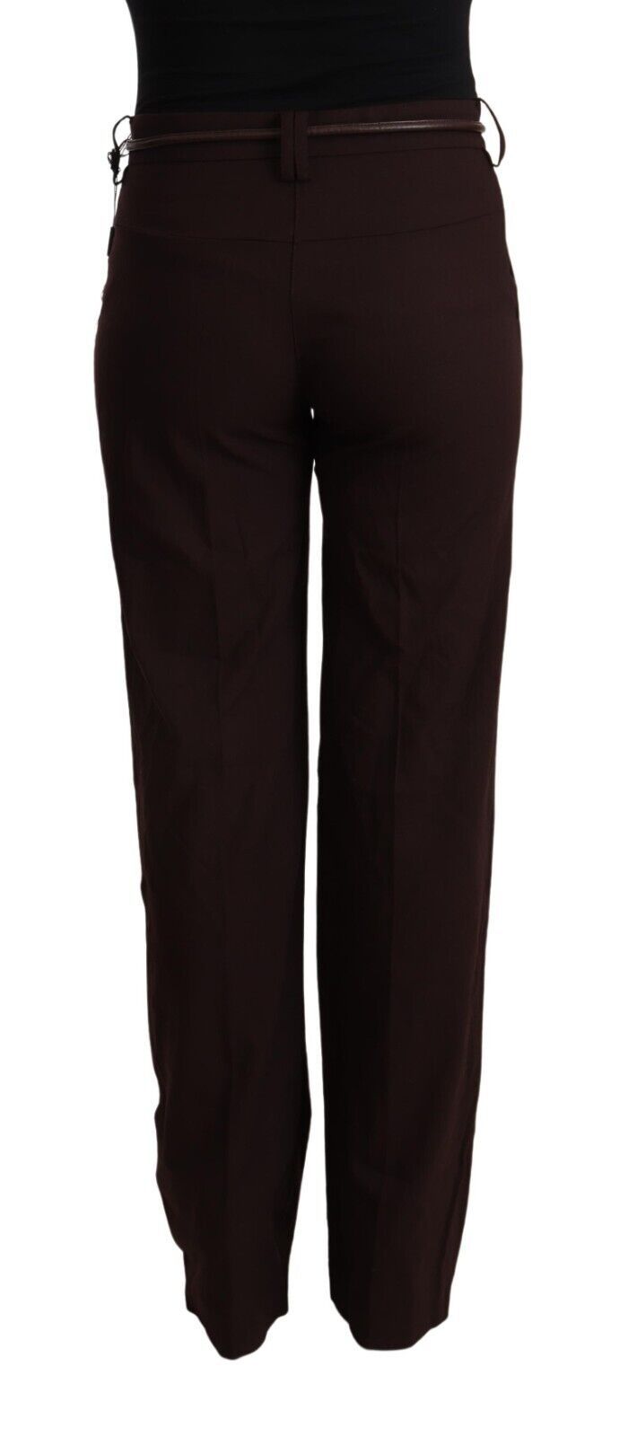 Patrizia Pepe Elegant straight formal trousers with high waist