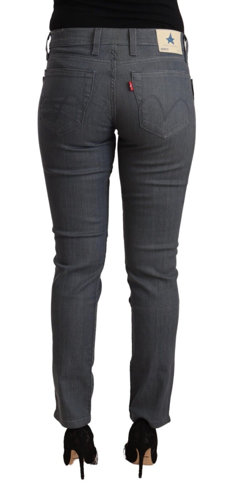 Levi's Chic Slim Fit Gray Denim Delight