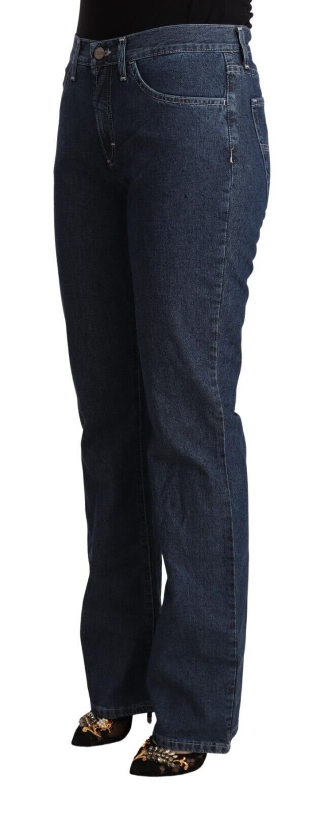 GF Ferre Elegant cotton flared jeans