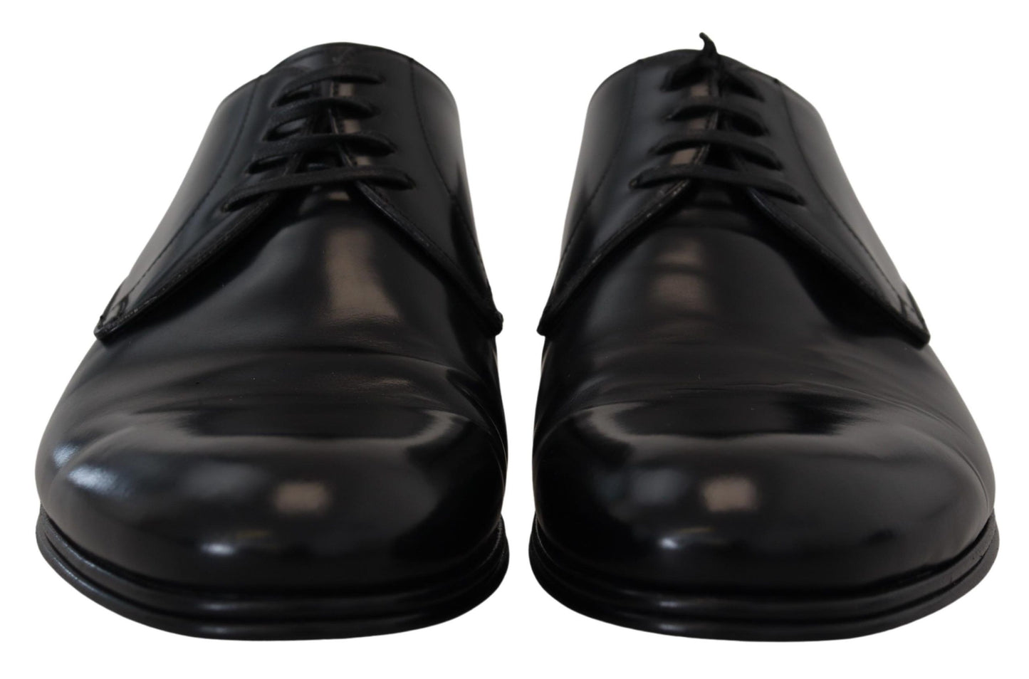 Dolce & Gabbana Schwarze Lederschuhe für formelle Anlässe