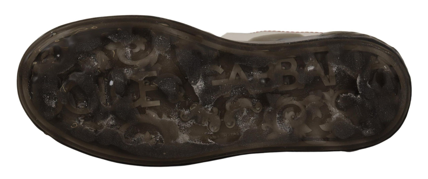 Dolce & Gabbana Elegant white leather sneakers