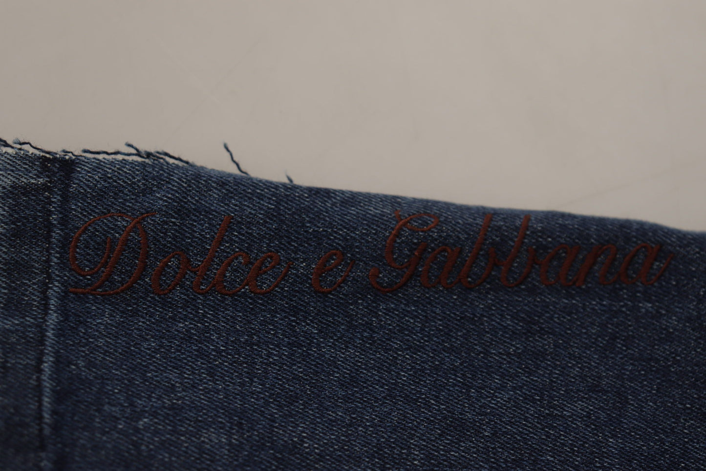 Dolce & Gabbana High Waist Wide Leg Jeans in Multicolor