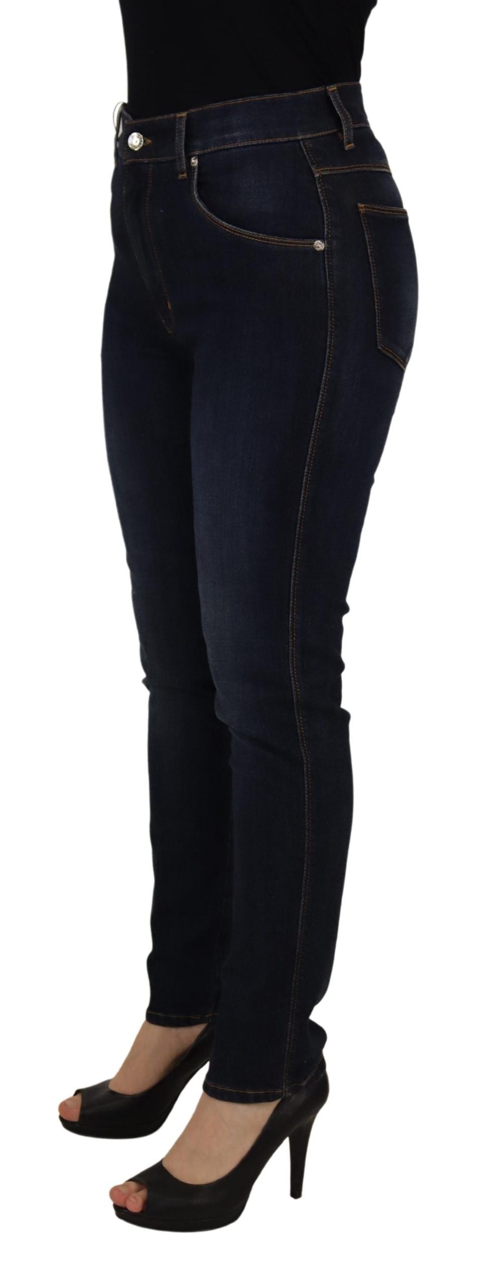 Dolce & Gabbana Elevate your denim game with high waist skinny jeans
