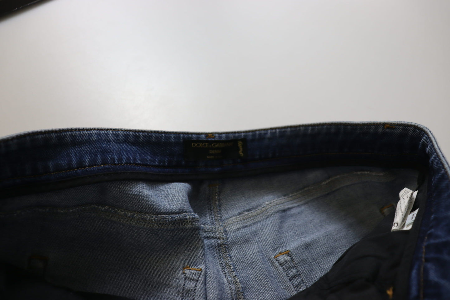 Dolce & Gabbana Chic Skinny Denim Jeans with Low Waist