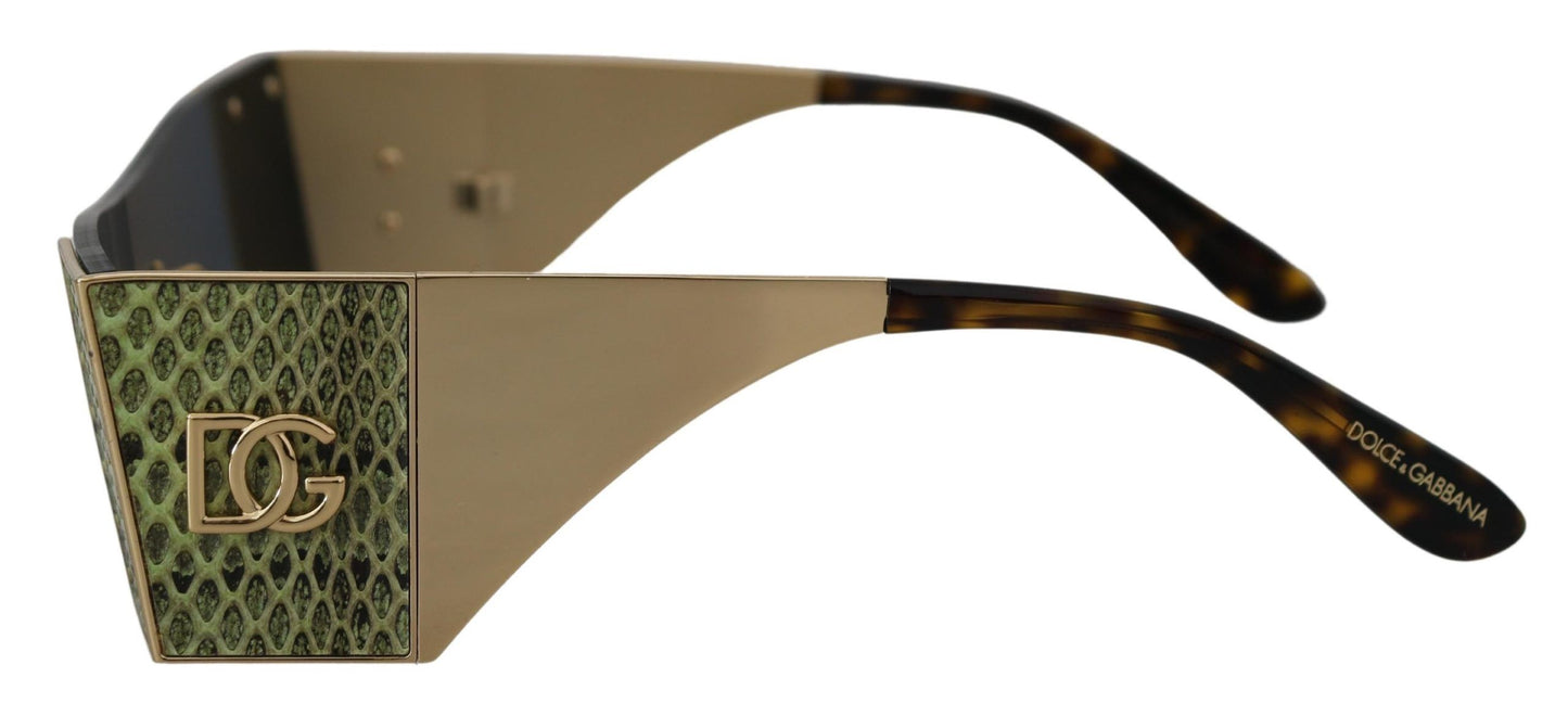 Dolce & Gabbana Elegant glasses in metallic tones