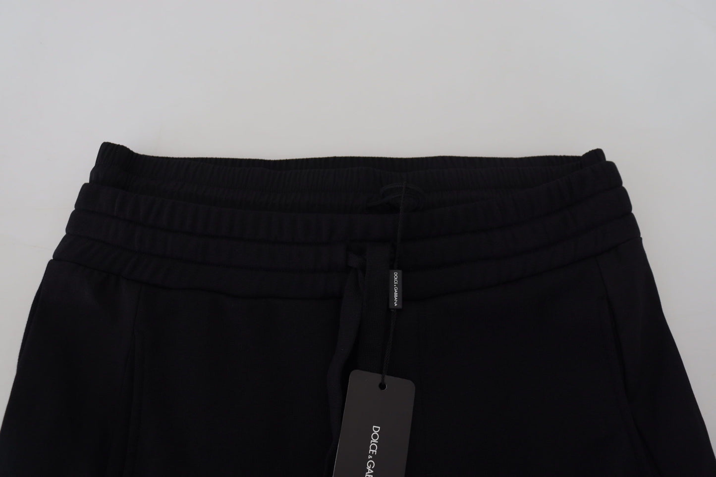 Dolce & Gabbana Elevate your summer: Classic black Bermuda shorts