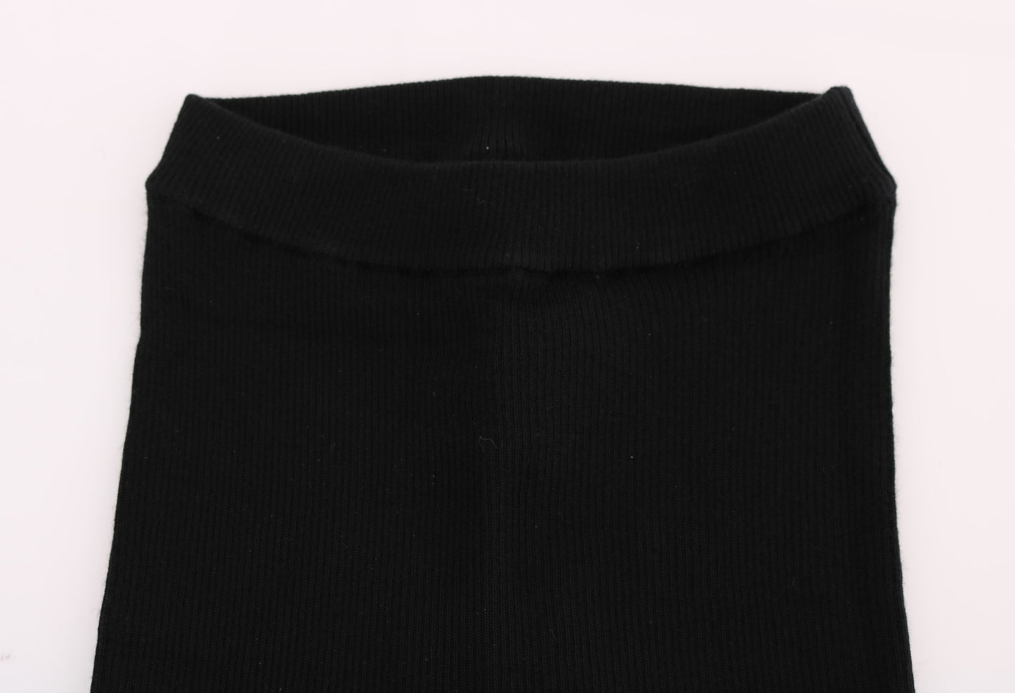 Dolce & Gabbana Elegant black cashmere pants