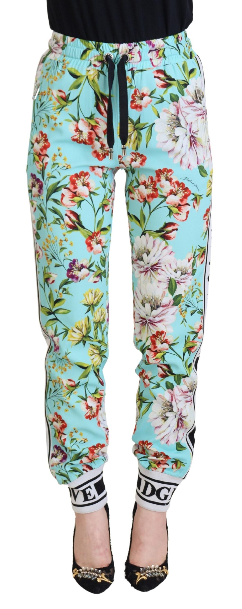 Dolce & Gabbana Elegant multicolor viscose trousers