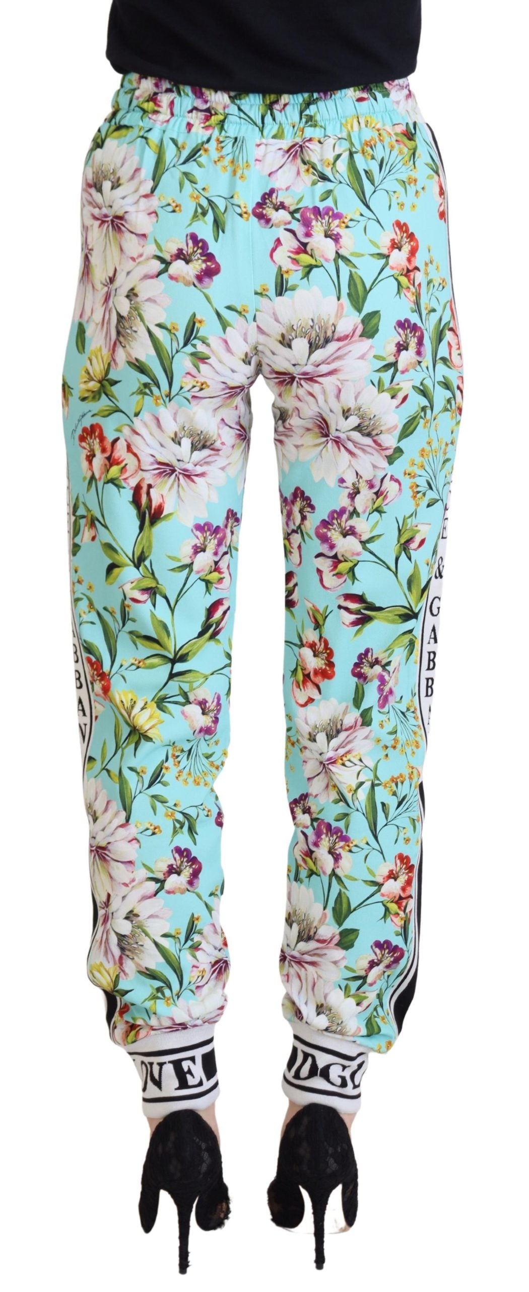 Dolce & Gabbana Elegant multicolor viscose trousers