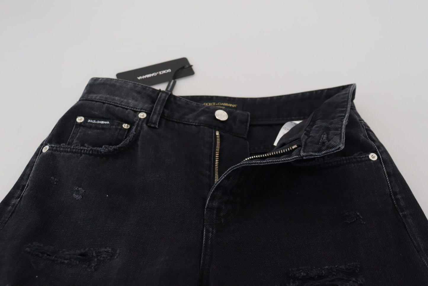 Dolce & Gabbana Chic black denim pants - upgrade your wardrobe