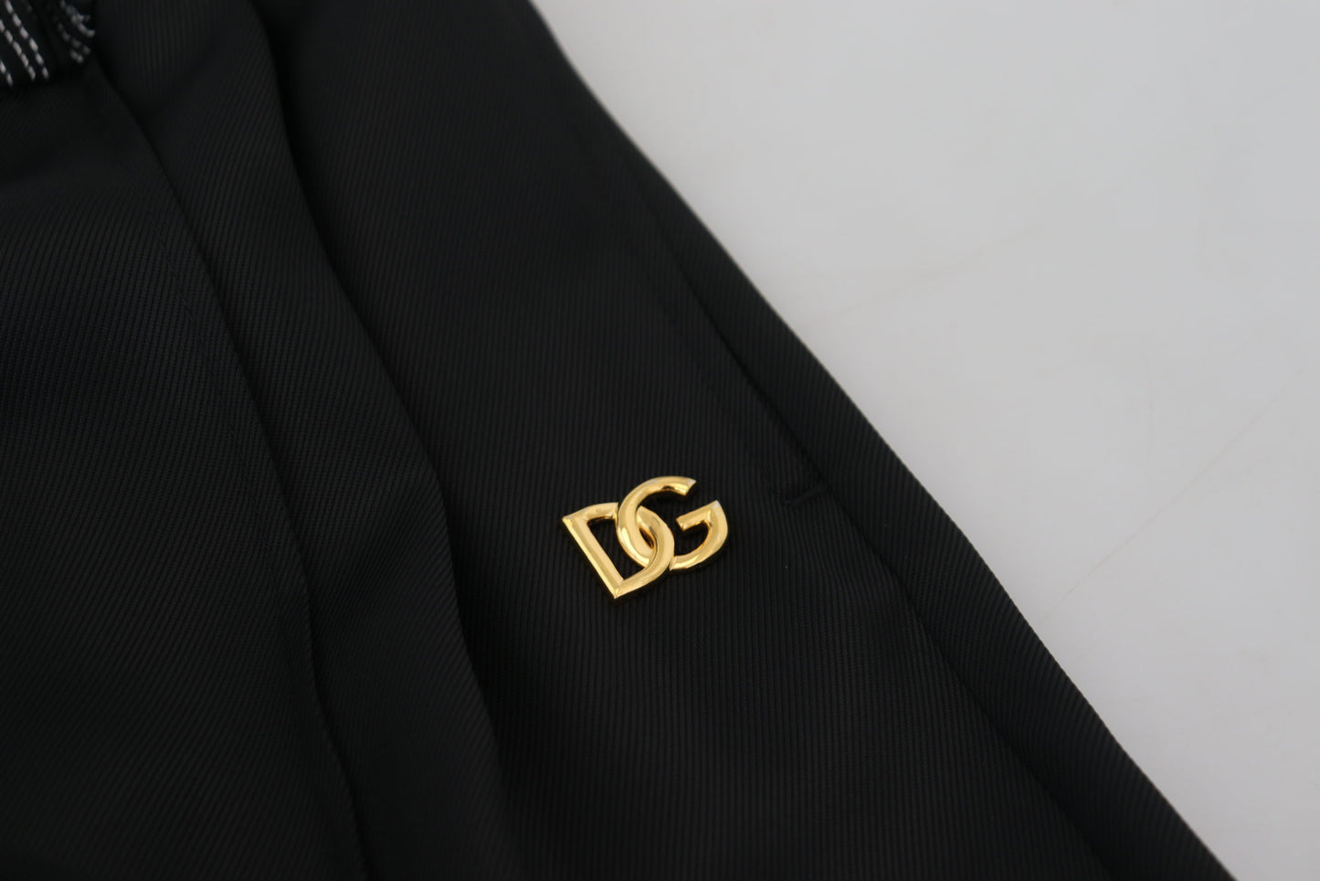 Dolce & Gabbana Elegant black cotton pants