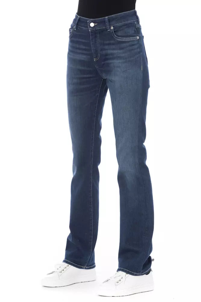Baldinini Trend Blaue Baumwolle Frauen Jeans