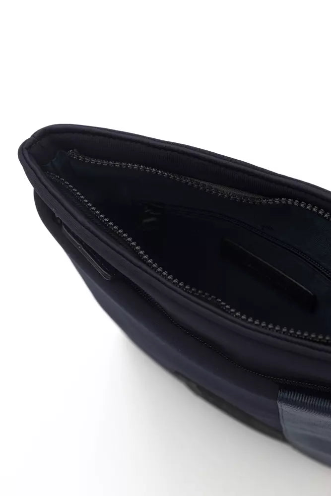 Cerruti 1881 Blaue Polyester Männer Messenger Bag
