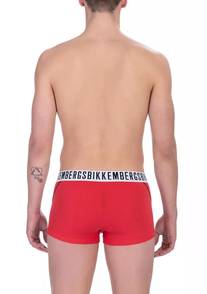Bikkembergs Rote Baumwolle Männer Trunk