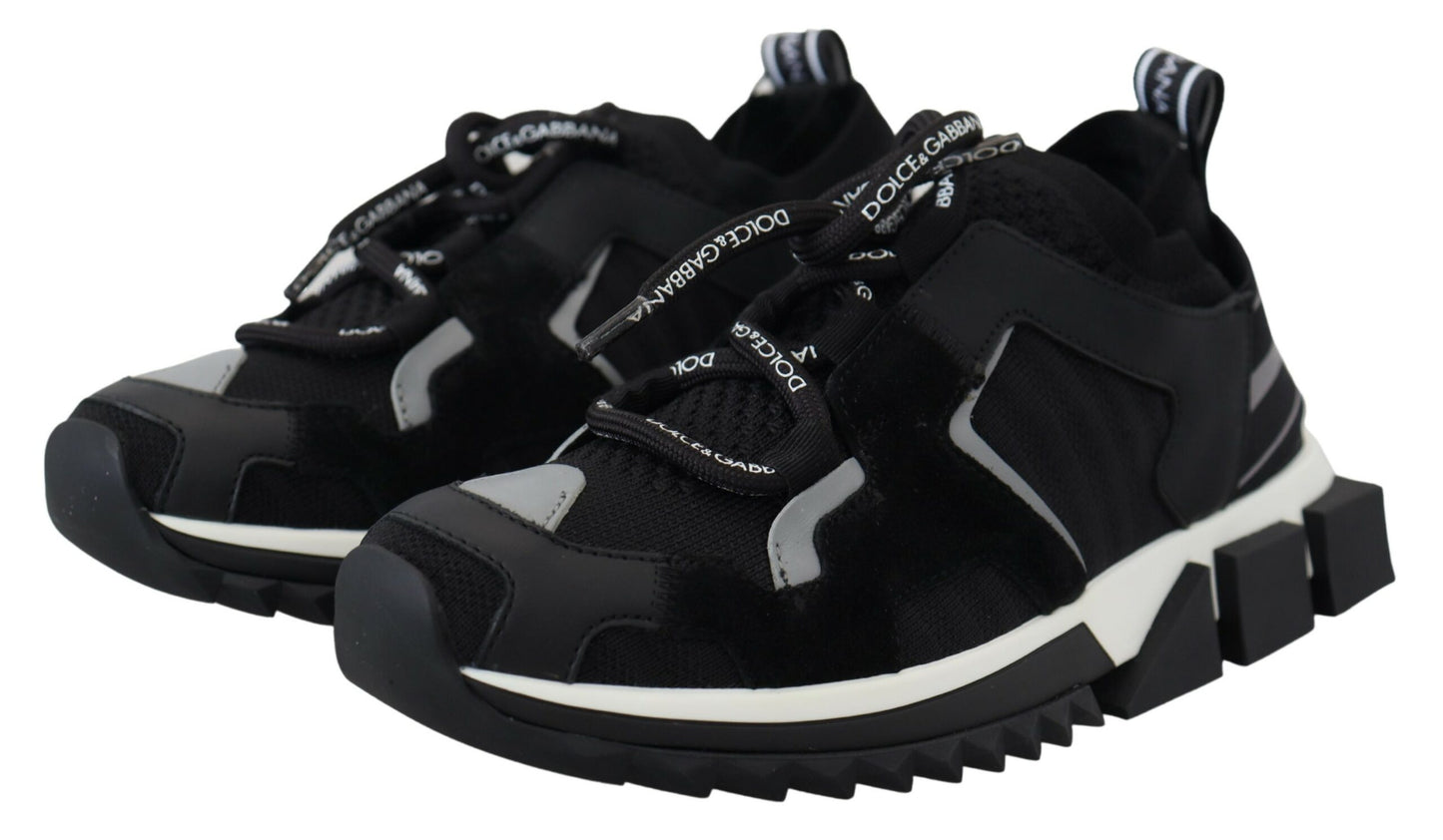 Dolce & Gabbana Chic Sorrento slip-on sneakers in monochrome