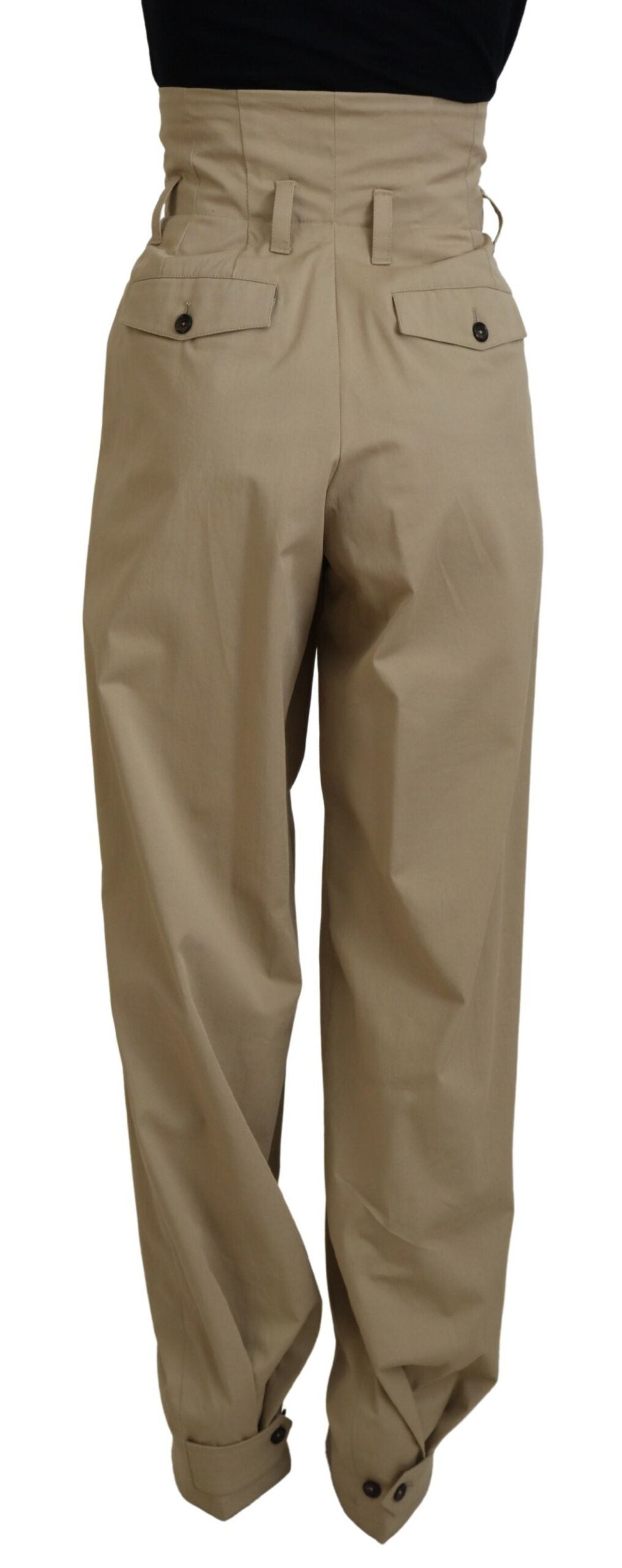 Dolce & Gabbana Elegant tapered high-waisted trousers