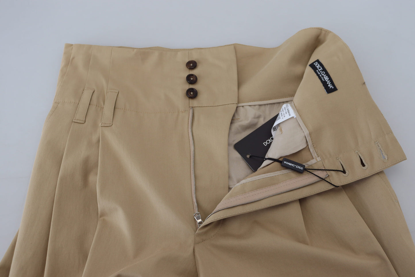 Dolce & Gabbana Elegant tapered high-waisted trousers