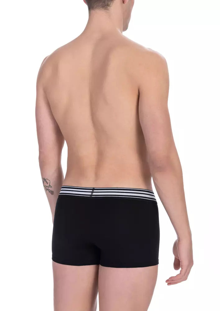 Bikkembergs Schwarze Baumwolle Herren Trunk Pack