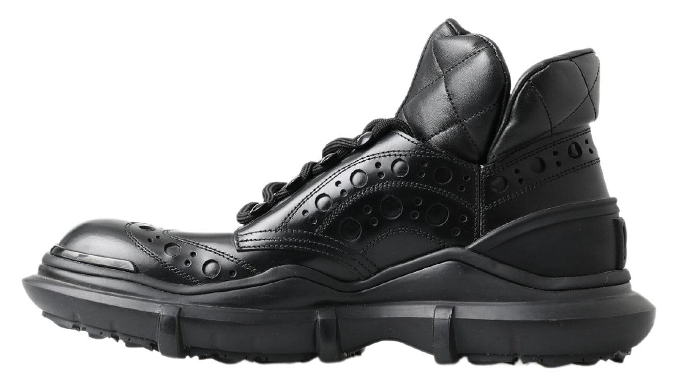 Dolce & Gabbana Elegant black leather ankle boots