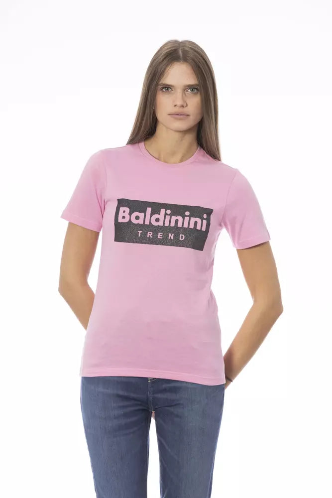 Baldinini Trend Multicolor Cotton Women's T-Shirt