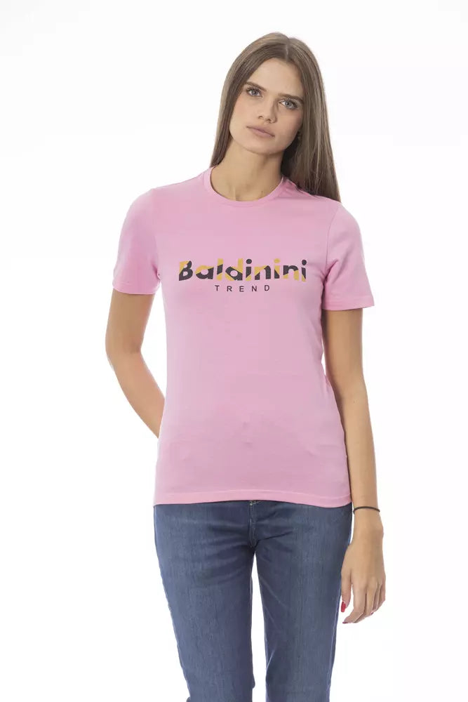 Baldinini Trend Multicolor Cotton Women's T-Shirt