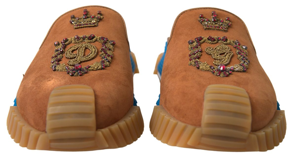 Dolce & Gabbana Elegant multicolored NS1 slide sandals