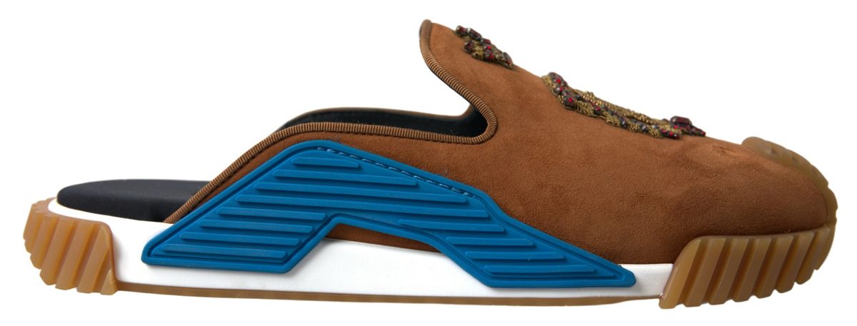 Dolce & Gabbana Elegant multicolored NS1 slide sandals