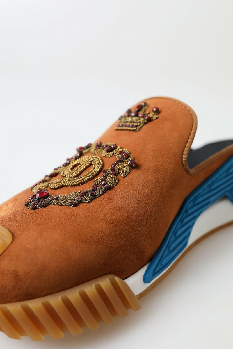 Dolce & Gabbana Elegant multicolored NS1 slide sandals