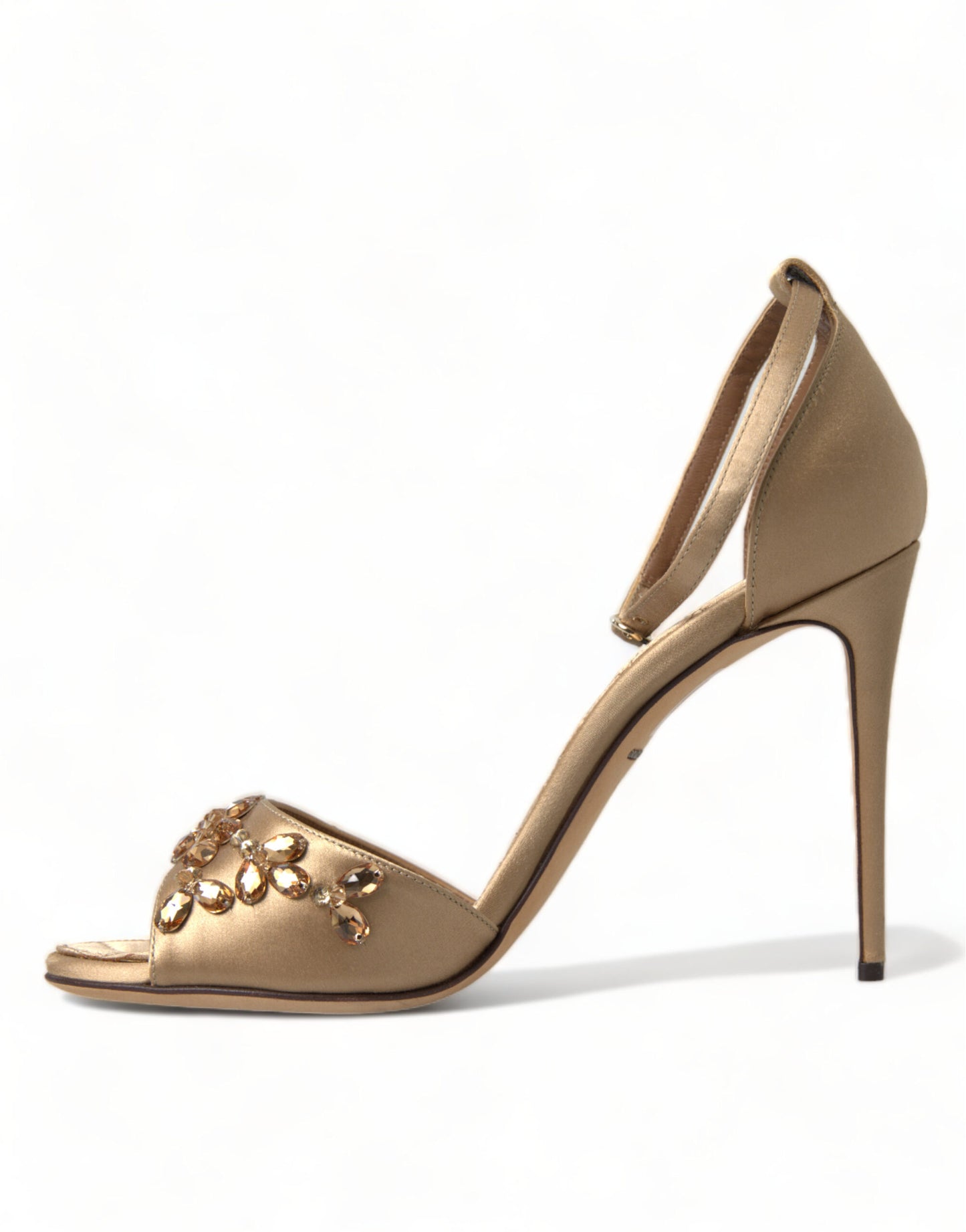 Dolce & Gabbana sandals with crystal-embellished heels