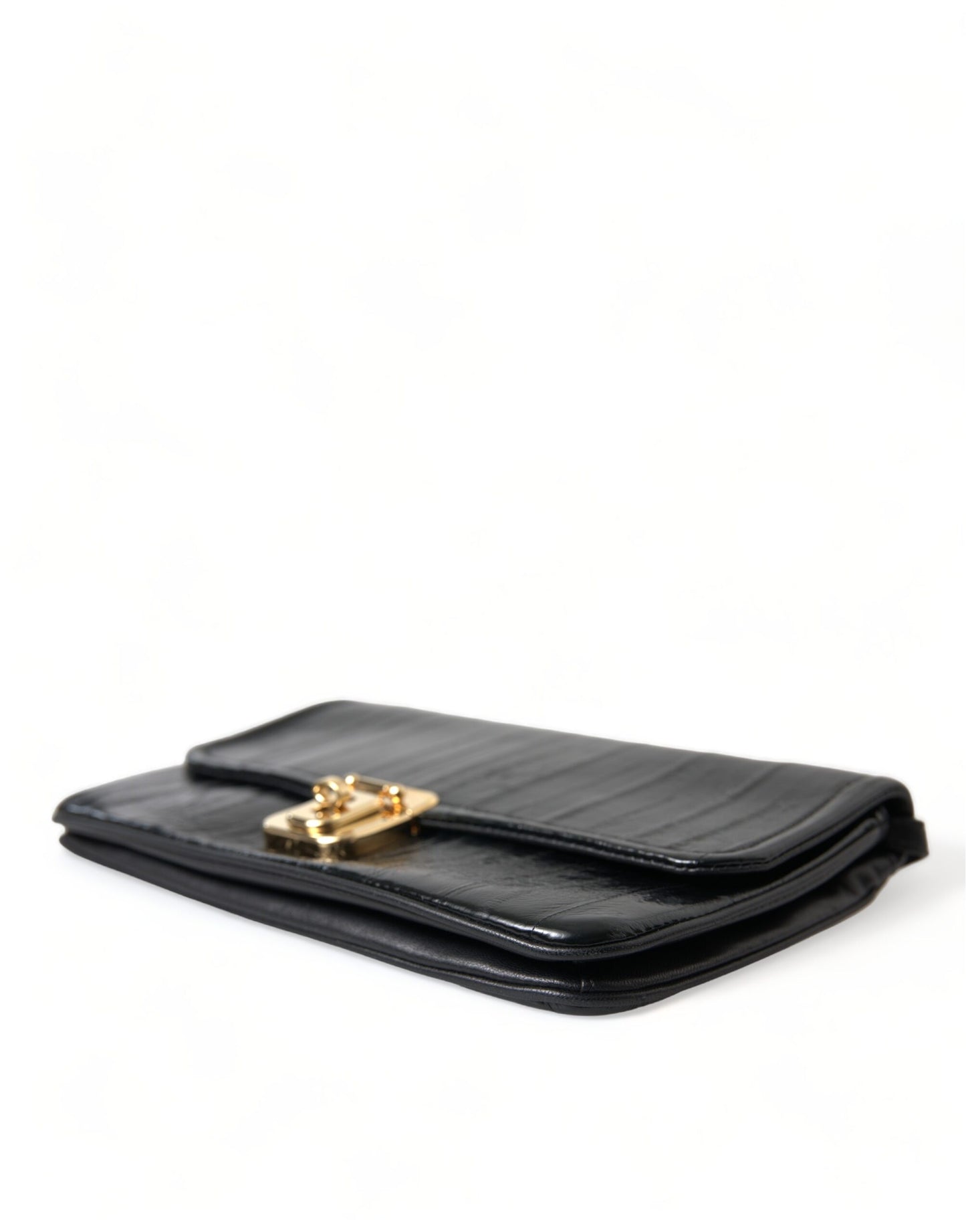 Dolce & Gabbana Elegant shoulder bag made of eel leather