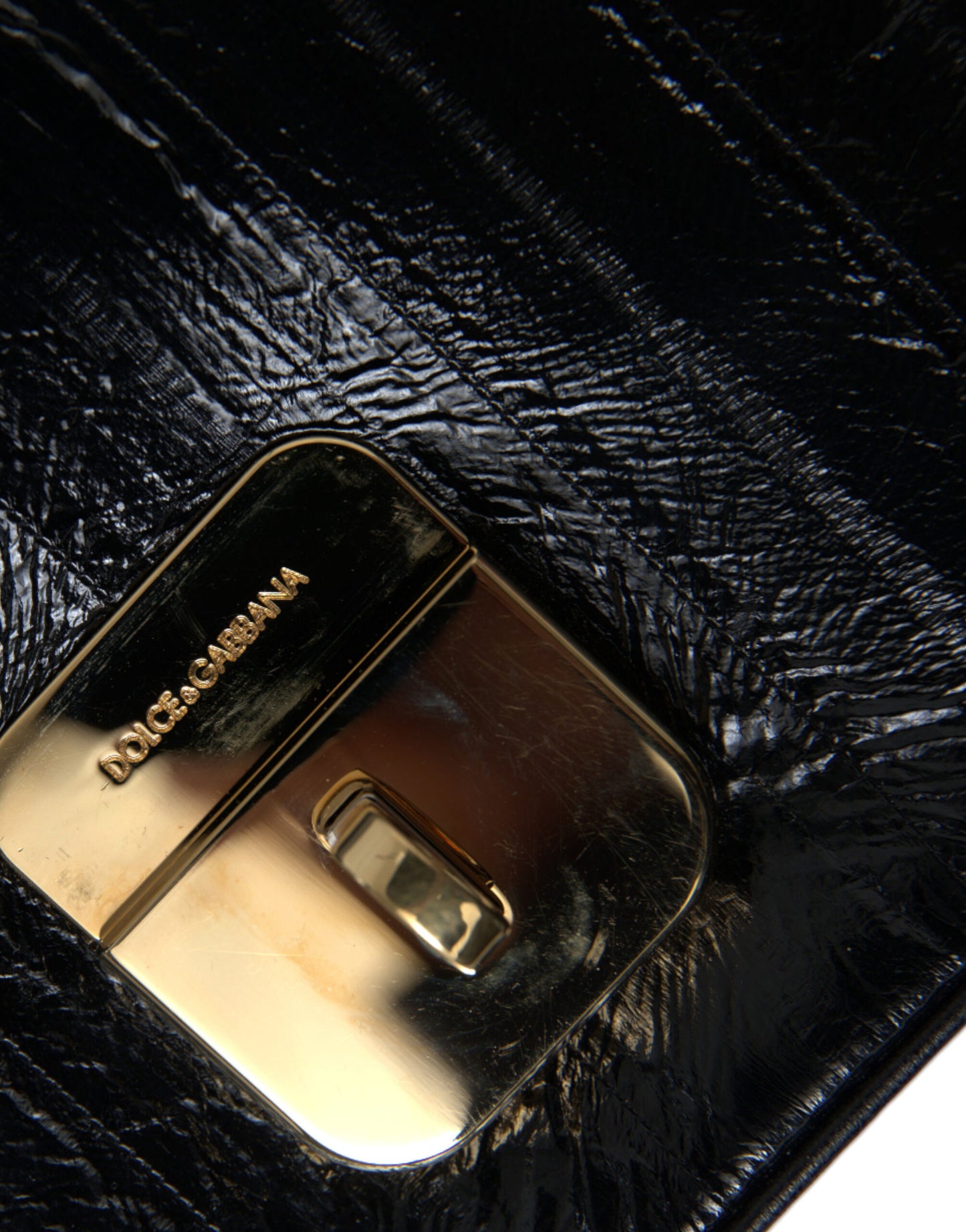 Dolce & Gabbana Elegant shoulder bag made of eel leather