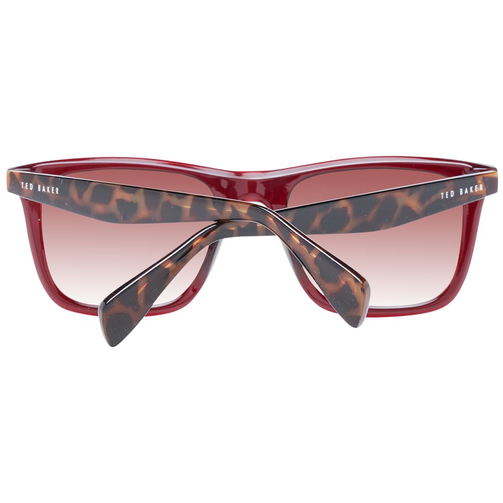 Ted Baker Rote Männer-Sonnenbrille
