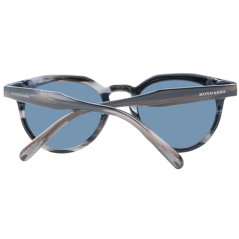 Scotch & Soda Schwarze Männer Sonnenbrille