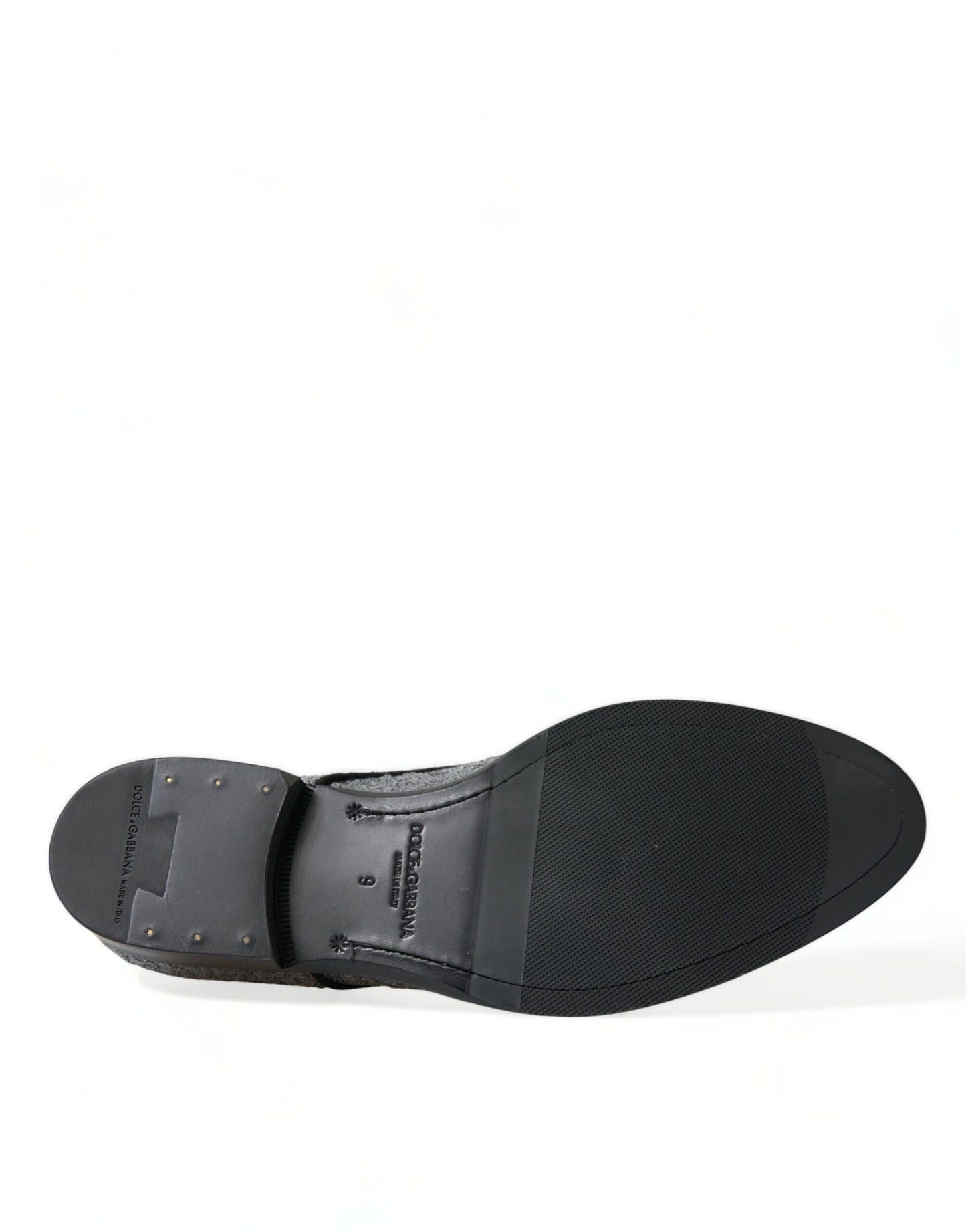 Dolce & Gabbana Silberne paillettenbesetzte Schnürschuhe für Männer Derby Dress Schuhe
