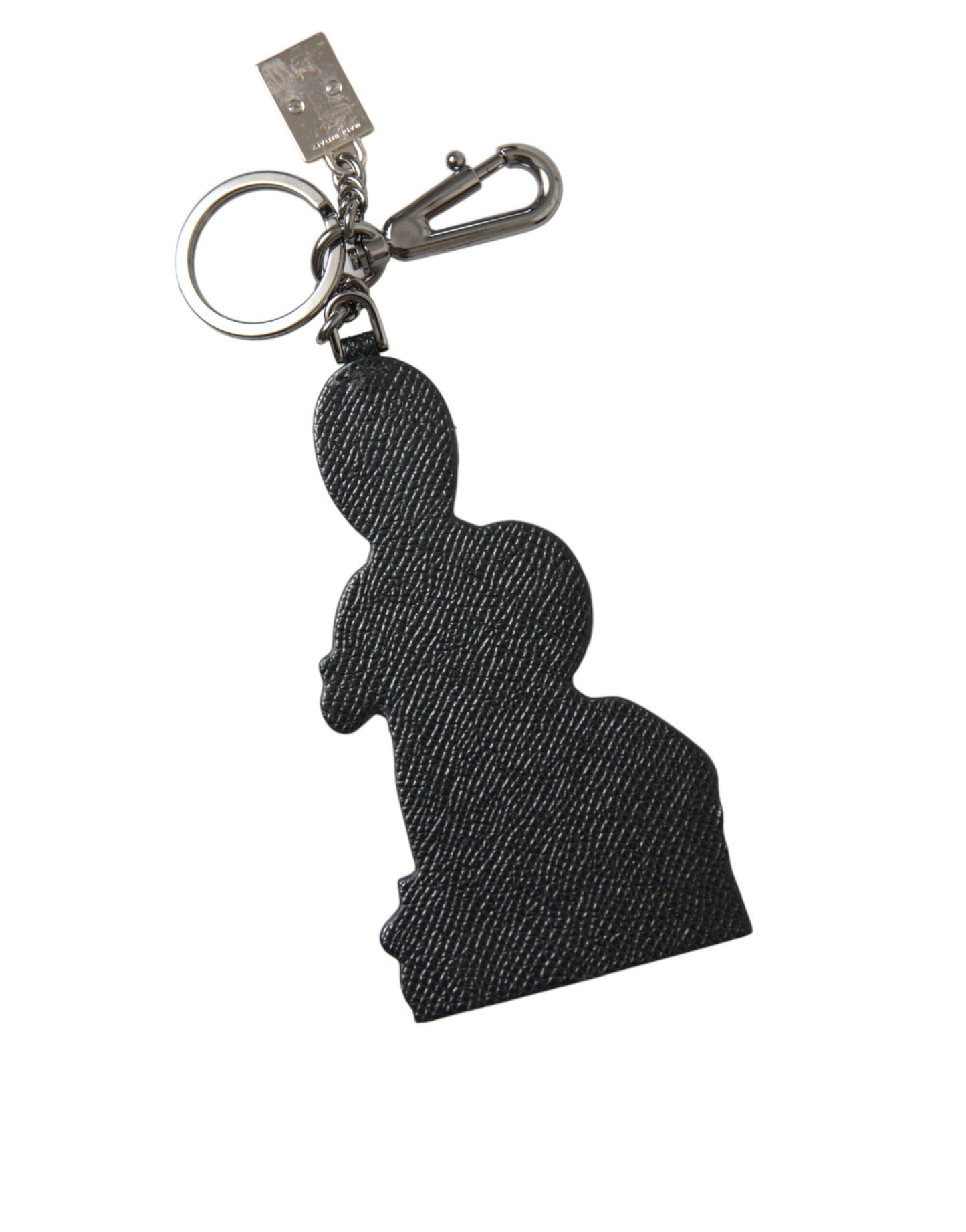 Dolce & Gabbana Leder Dominico Stefano #DGFAMILY Logo-Schlüsselanhänger