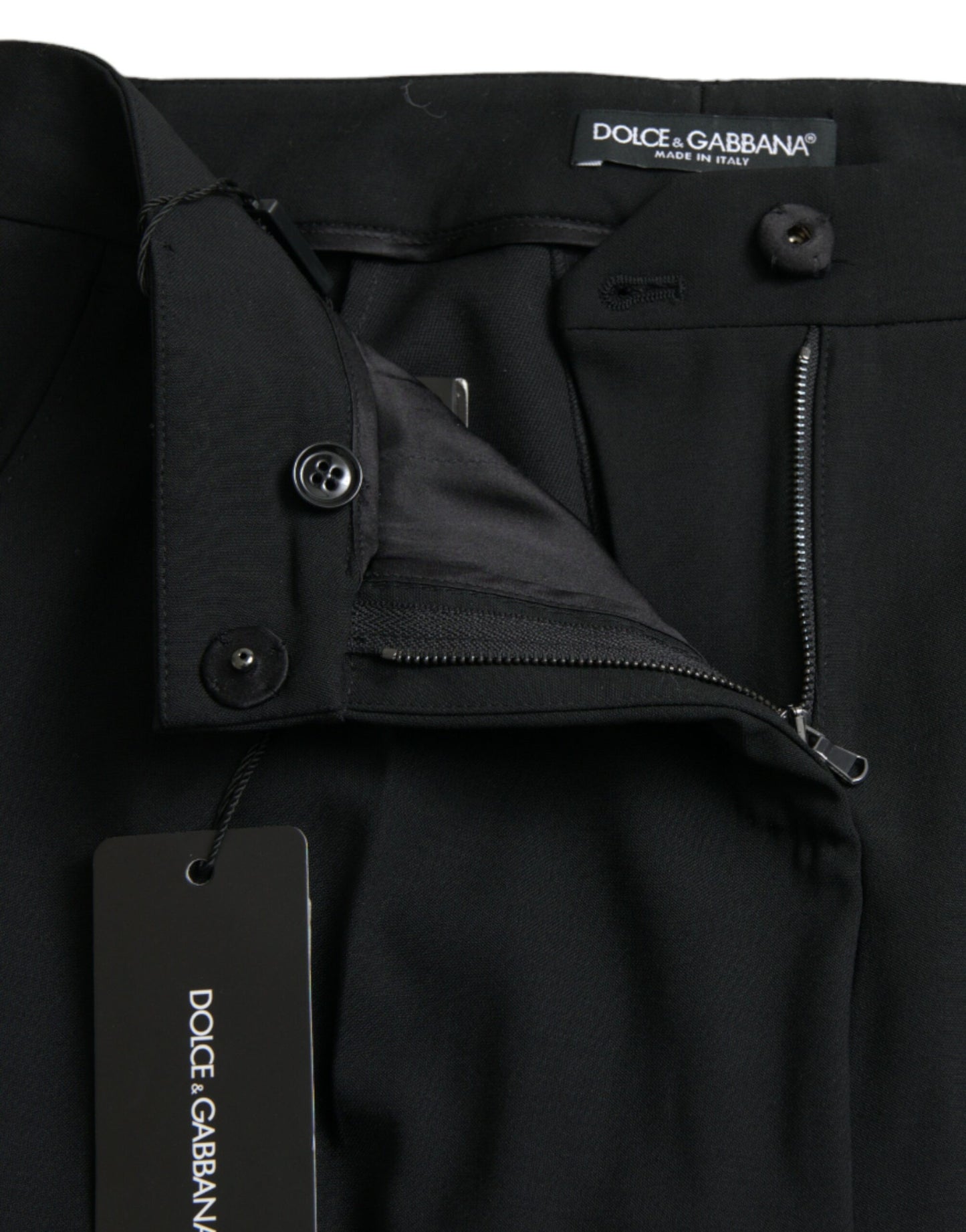 Dolce & Gabbana Elegant tapered wool trousers