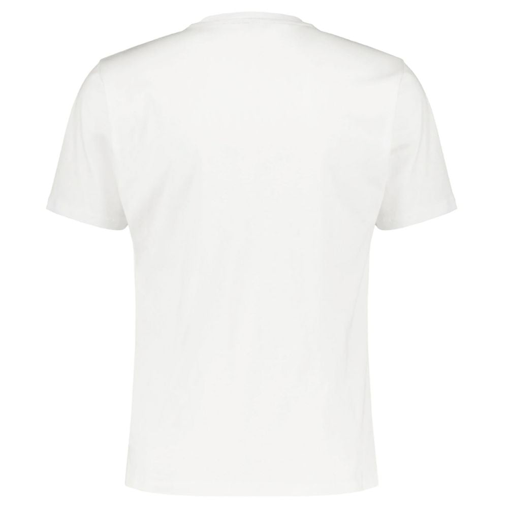 North Sails T-Shirt für Männer aus weißer Baumwolle