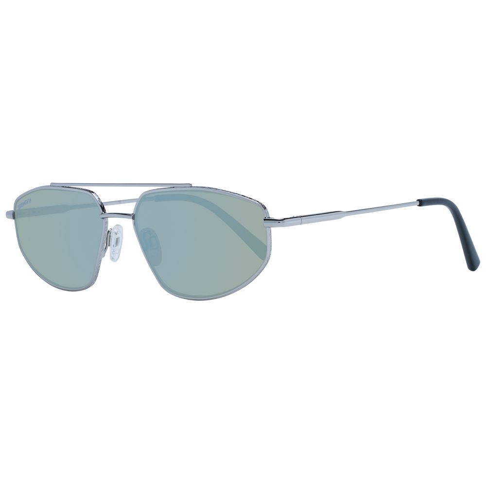 Serengeti Silberne Männer-Sonnenbrille