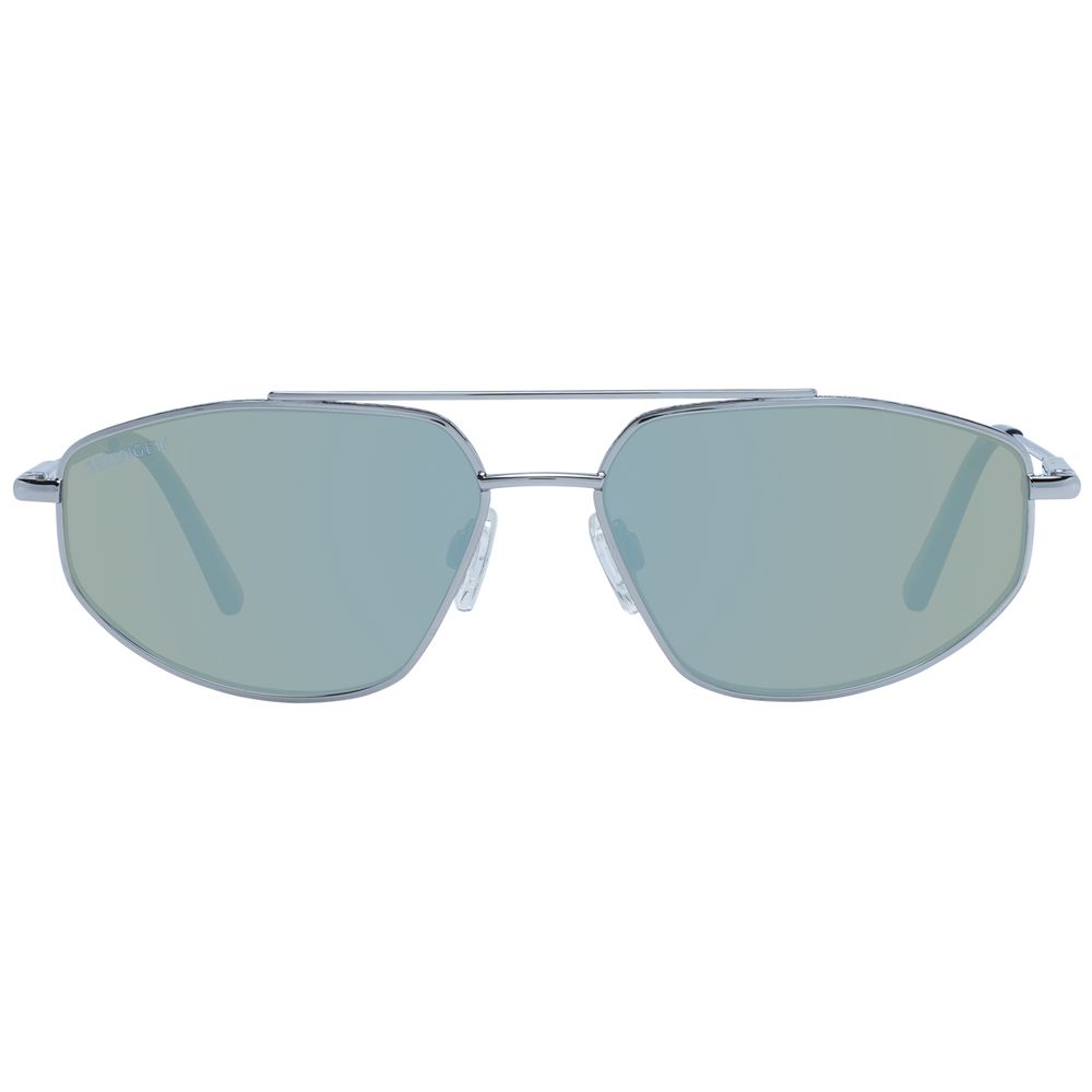 Serengeti Silberne Männer-Sonnenbrille